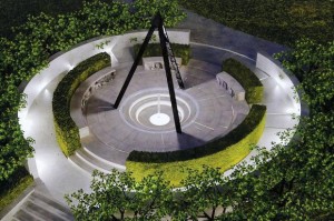 A model of Pasadena Armenian Genocide Memorial <br /> (© latimes.com)